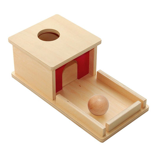 Kindermatic Montessori Object Permanence Box with Tray