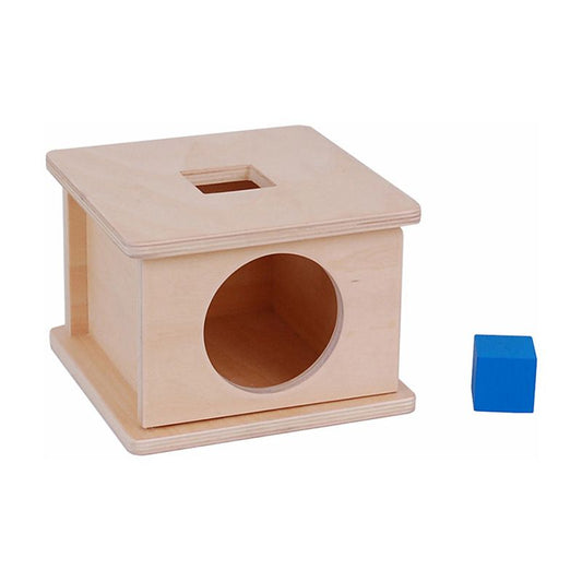 Kindermatic Montessori Imbucare Box with Cube 蒙特梭利 盒子和正方形