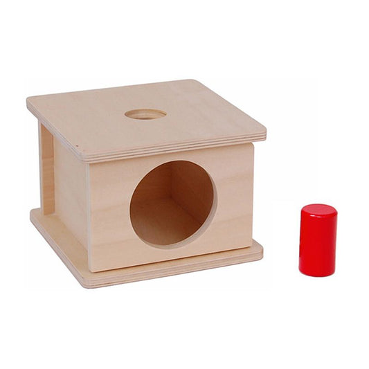 Kindermatic Montessori Imbucare Box with Small Cylinder 蒙特梭利 盒子和小圓柱