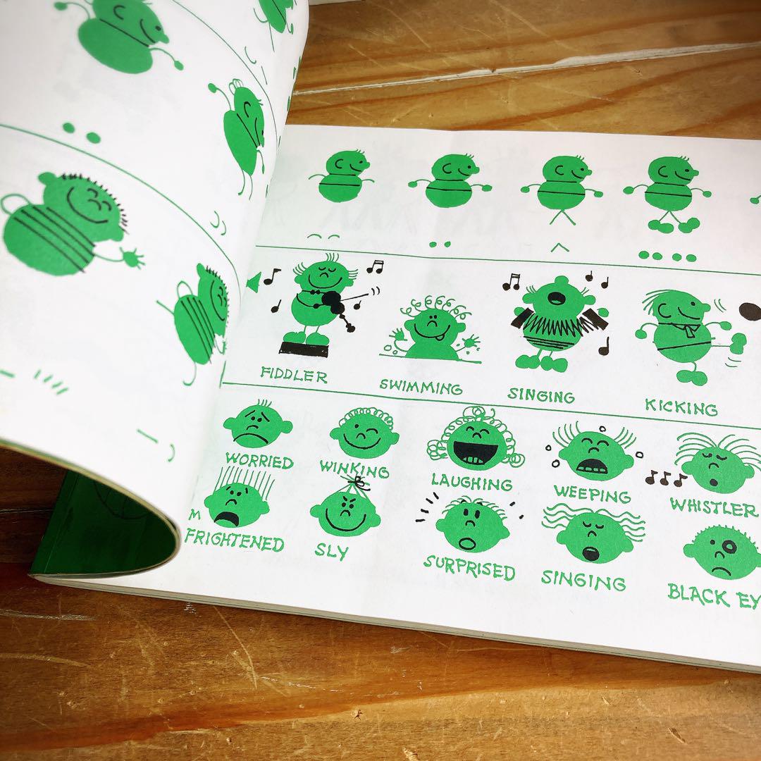 Ed Emberley's Big Green Drawing Book 大綠色繪畫訓練書