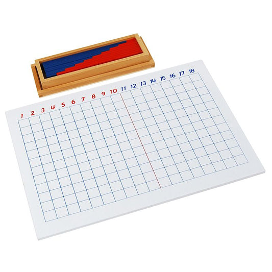 Kindermatic Montessori Addition Strip Board 蒙特梭利 加法板
