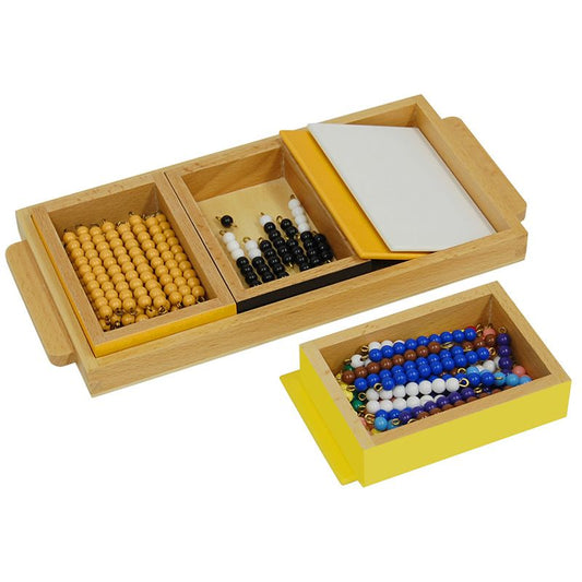 Kindermatic Montessori Multiplication Snake Game Pearlized Golden 蒙特梭利 乘法蛇遊戲