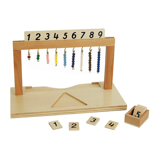Kindermatic Montessori Hanger for Teen Bead Color Bead Stairs 塞根板配套珠子架子