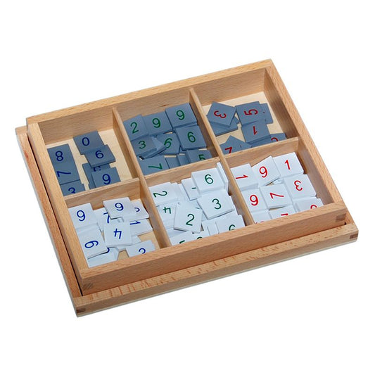 Kindermatic Montessori Number Tiles