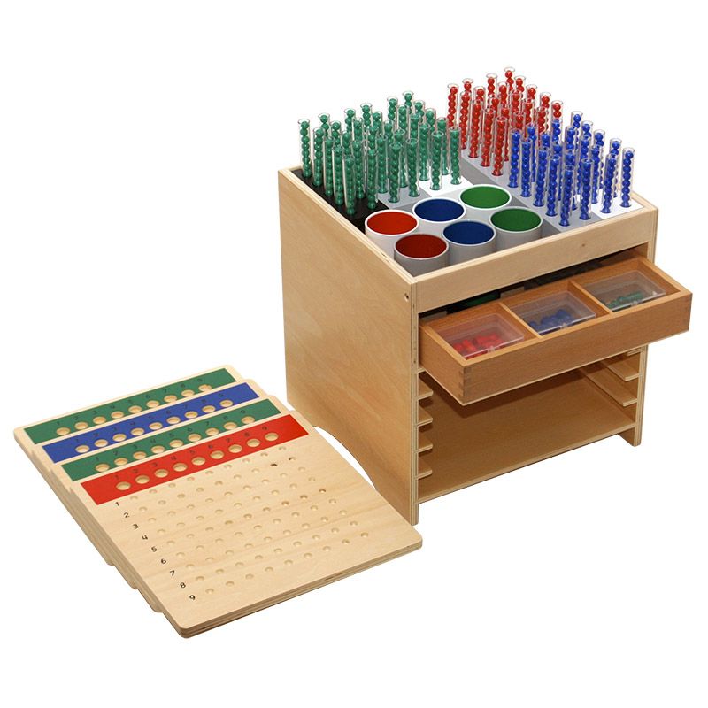 Kindermatic Montessori Long Division 蒙特梭利 大除法組試管除法