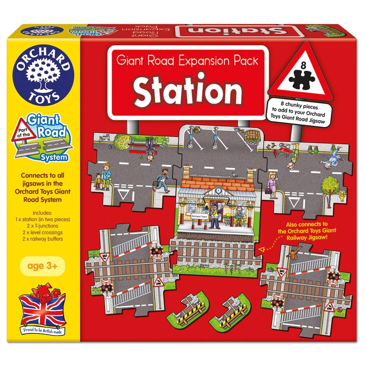 Orchard Toys Giant Road Expansion Pack Station