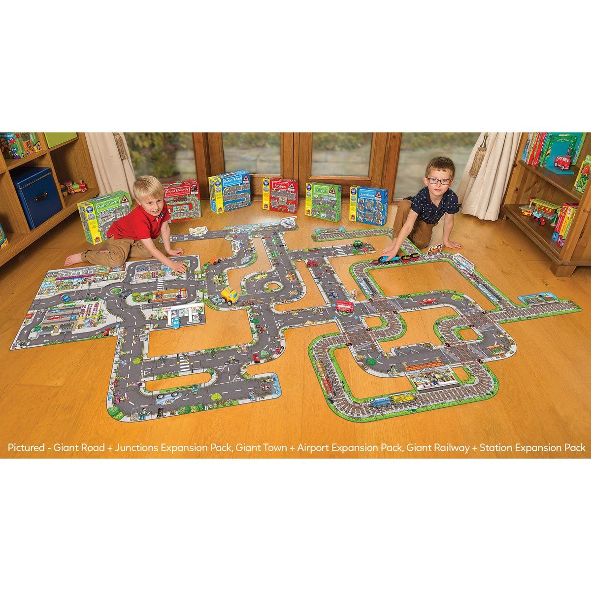 Orchard Toys Giant Road Expansion Pack Station