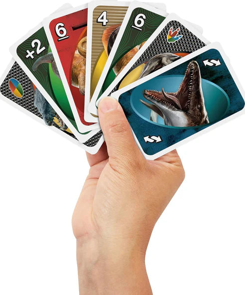 UNO Jurassic World Rebirth Card Game UNO侏羅紀世界重生卡牌遊戲