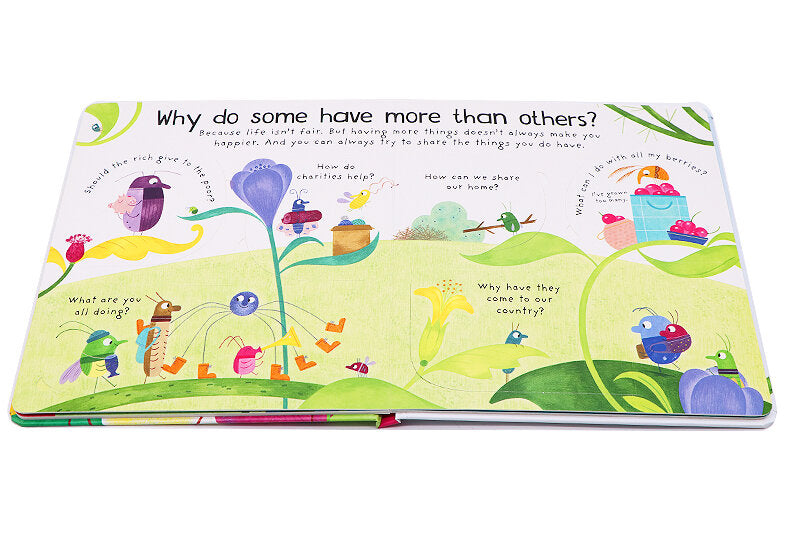 USBORNE - First Questions and Answers: Why should I share? 為什麼要分享? 啟蒙問答翻翻書