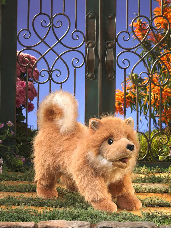 Pomeranian Puppy Hand Puppet 小博美犬手偶