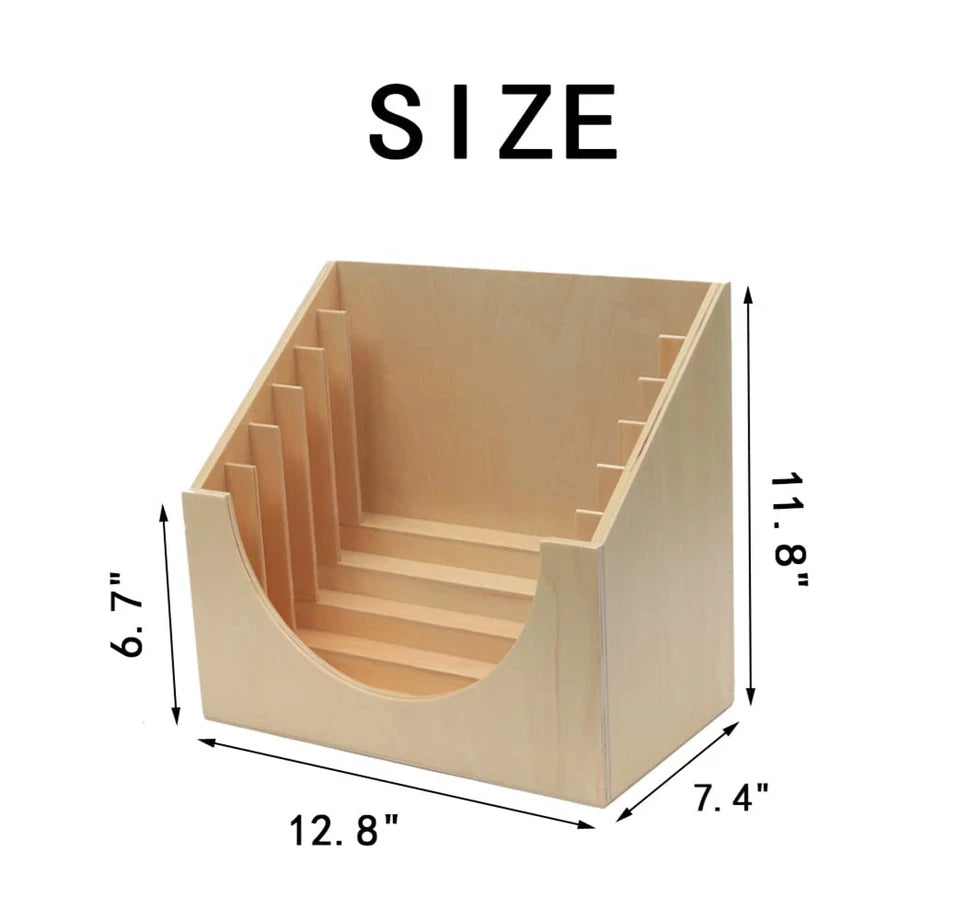 Kindermatic Montessori Dressing Frame Stand For 6 Frames 蒙特梭利 6格衣飾架子