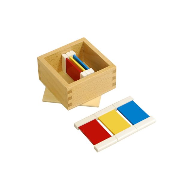 Kindermatic Montessori Color Tablets 1st Box 蒙特梭利 色板一 3色色卡