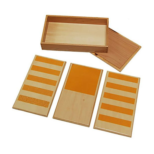 Kindermatic Montessori Rough & Smooth Boards 蒙特梭利 觸覺板