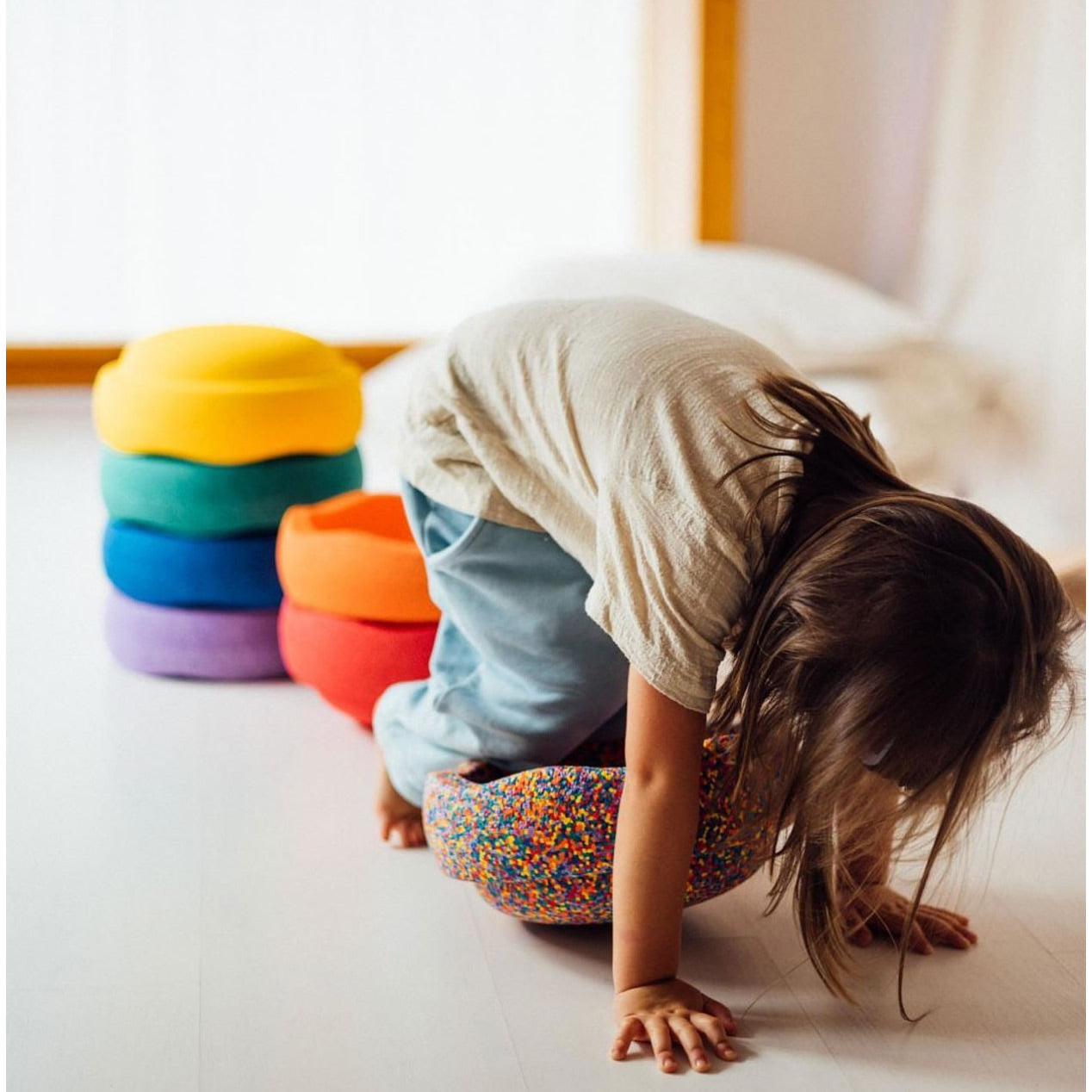 Rainbow Stepping Stones Set 彩虹平衡踏腳石套裝