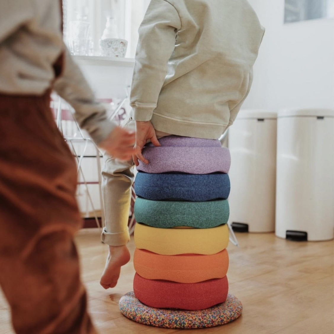 Rainbow Stepping Stones Set 彩虹平衡踏腳石套裝