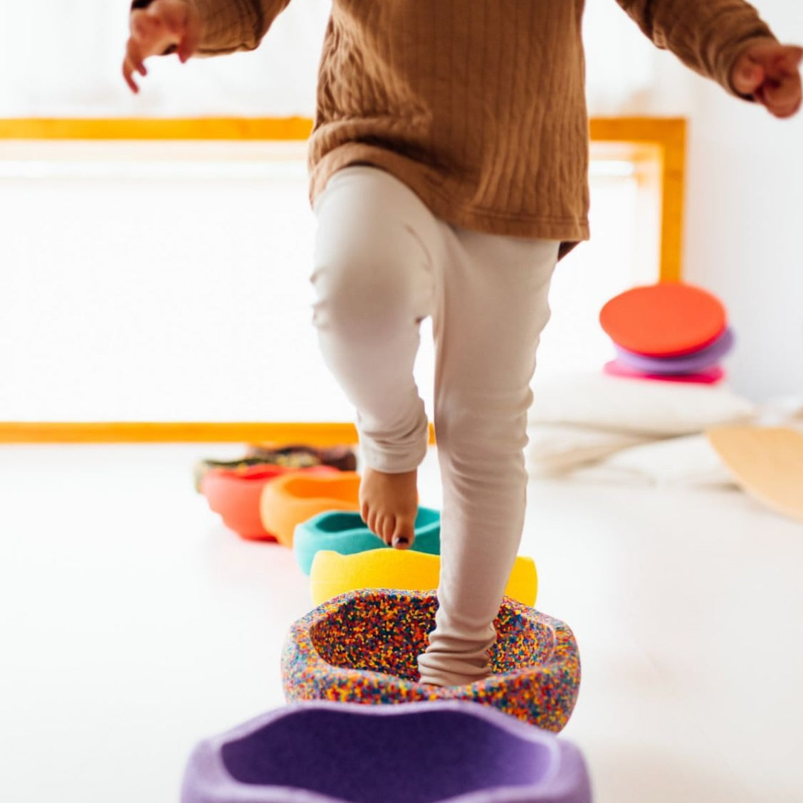 Rainbow Stepping Stones Set 彩虹平衡踏腳石套裝