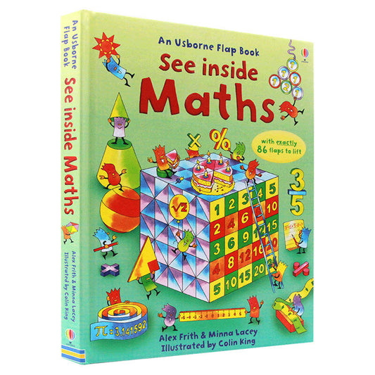 Usborne See Inside Maths 數學 深入認識百科翻翻書