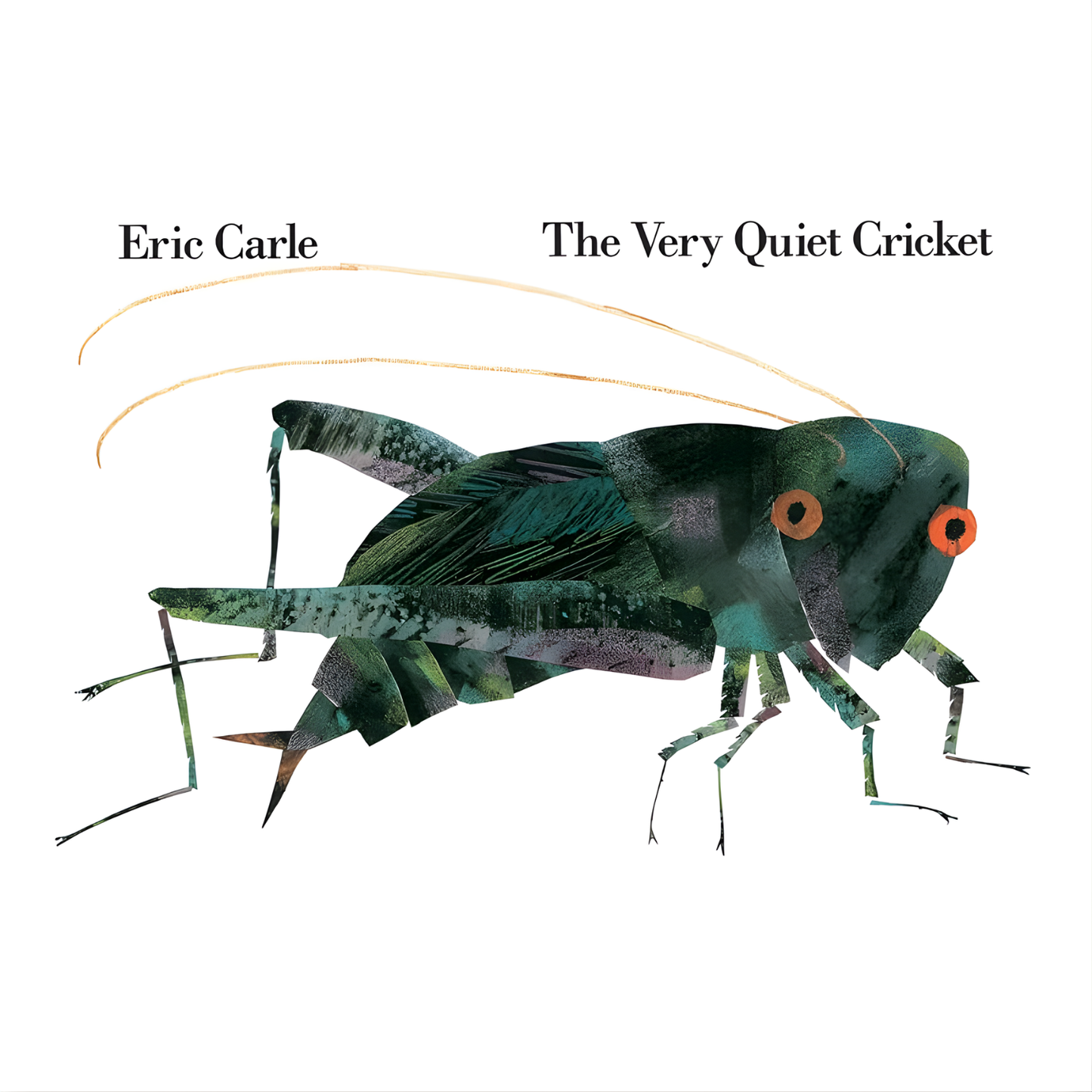 The Very Quiet Cricket by Eric Carle Board Book