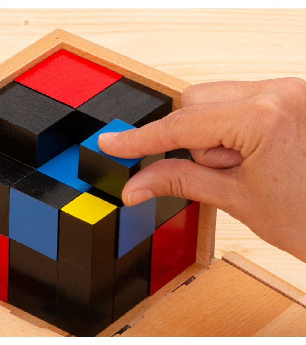 Kindermatic Montessori Trinomial Cube 蒙特梭利 三項式