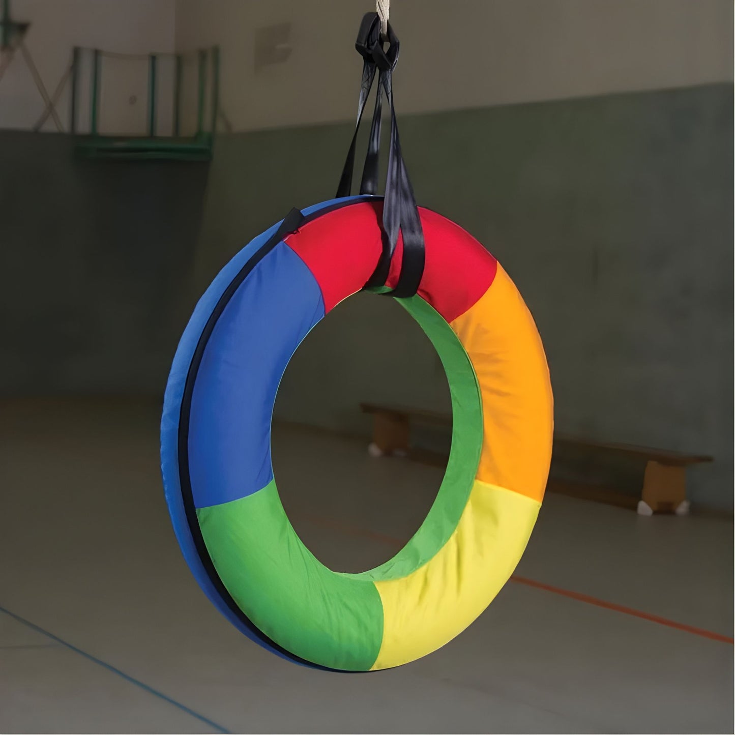 Rainbow Sensory Tube Swing 彩虹感官車呔鞦韆