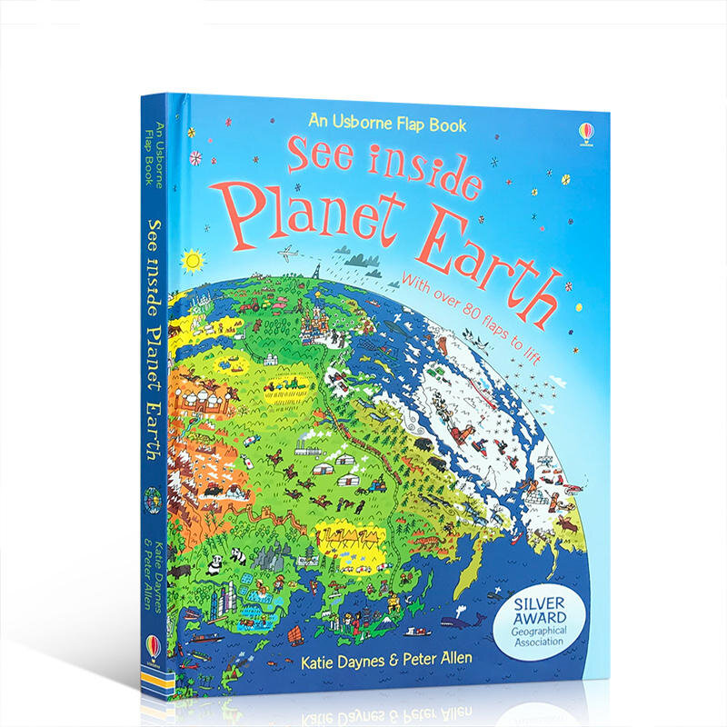 Usborne See Inside Planet Earth 我們的地球 深入認識百科翻翻書