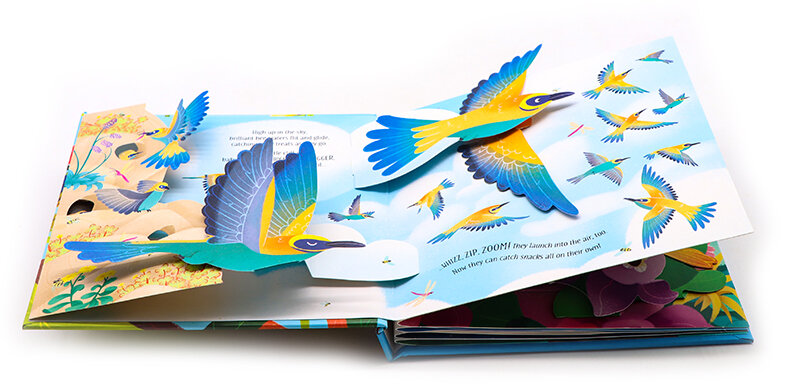 Usborne Pop-Up Birds 雀鳥3D立體紙板書