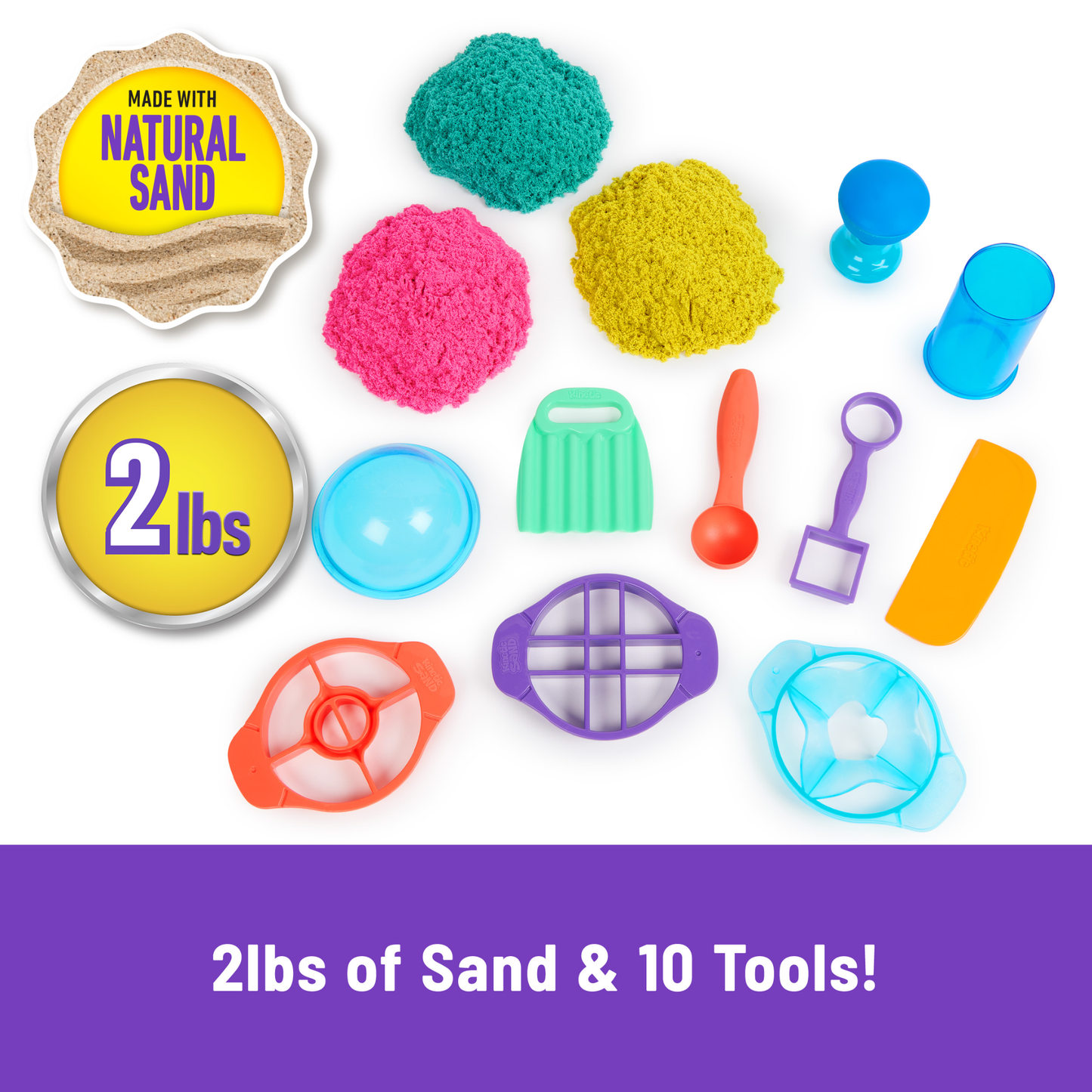 Kinetic Sand Ultimate Sandisfying Playset