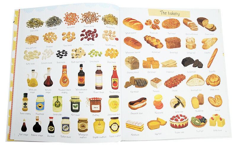 Usborne 1000 Things to Eat 食物圖解詞典