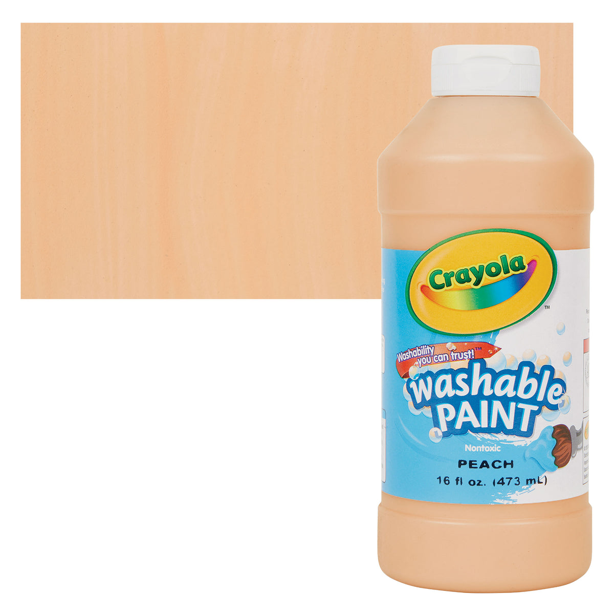 Crayola Washable Paints 16oz / 473ml  可洗兒童顏料 美國 AP 無毒認證