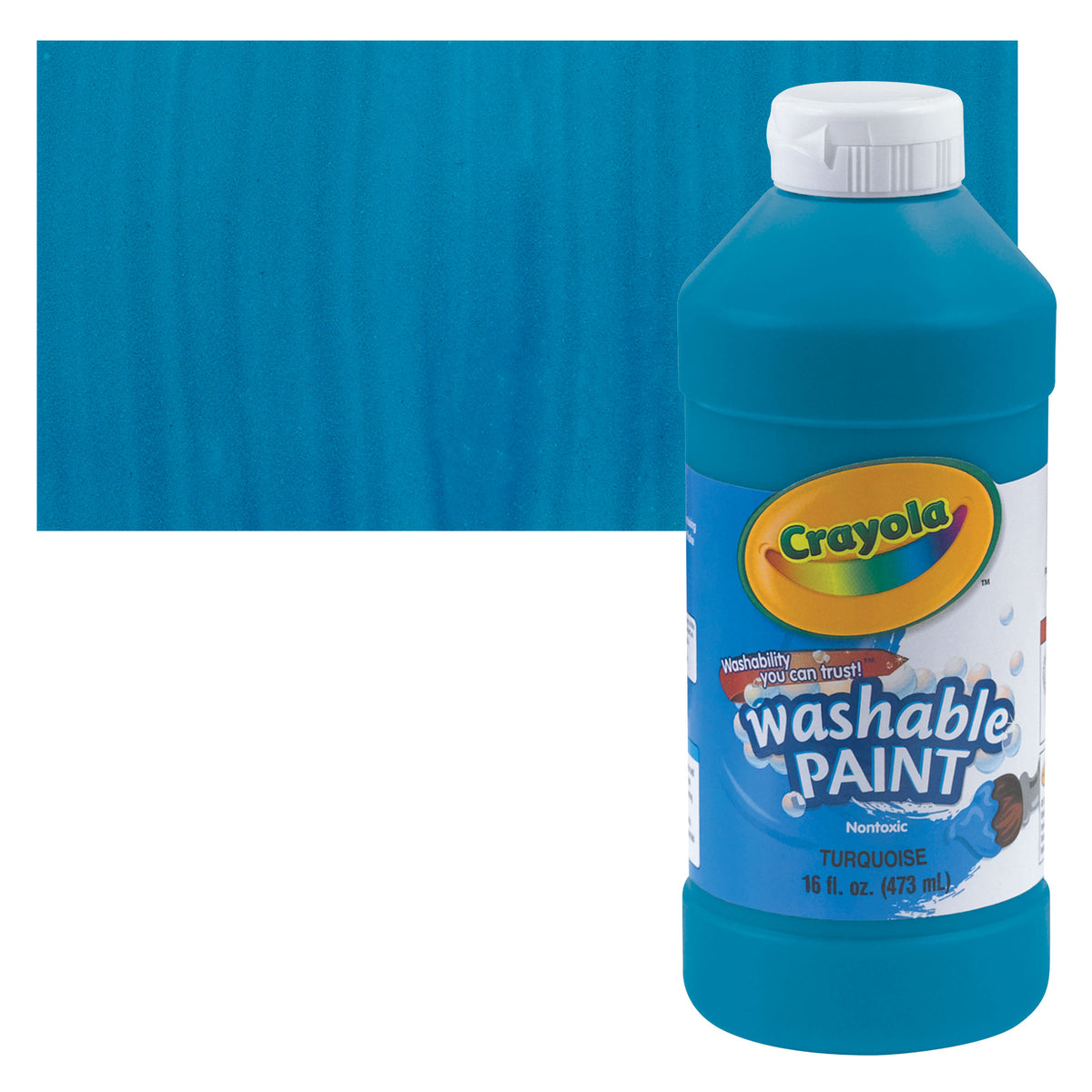 Crayola Washable Paints 16oz / 473ml  可洗兒童顏料 美國 AP 無毒認證