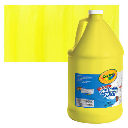 Crayola Washable Paints 1 Gallon / 3.78 L / 128 oz Jugs 1加侖大容量可洗兒童顏料