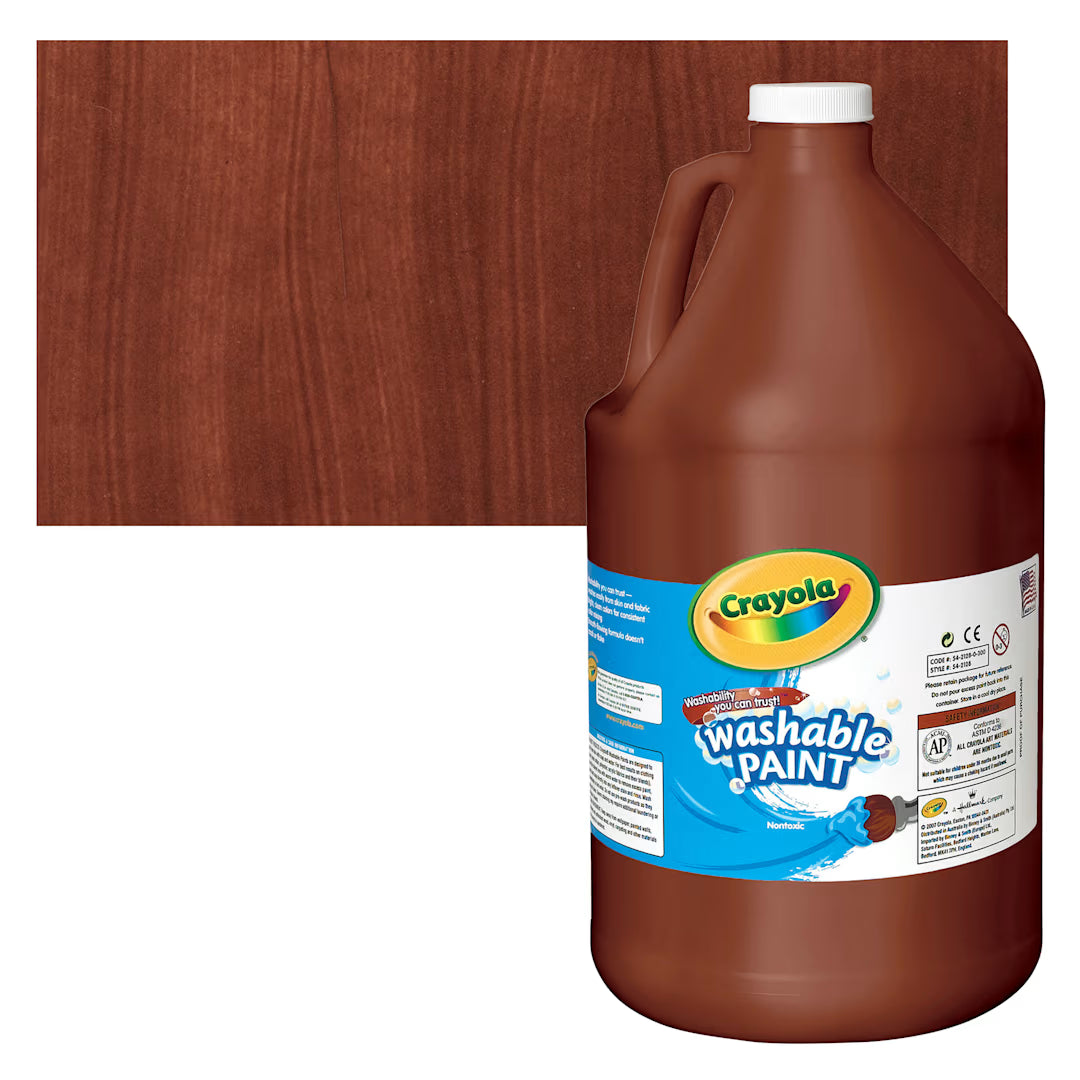 Crayola Washable Paints 1 Gallon / 3.78 L / 128 oz Jugs 1加侖大容量可洗兒童顏料