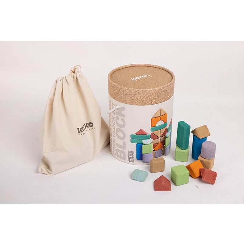 Korko Eco Blocks 60pcs 環保軟積木60件套