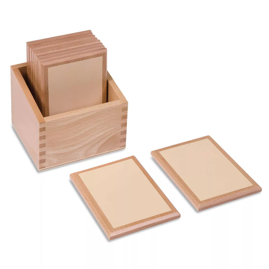 Nienhuis Montessori Smooth Gradation Tablets 蒙特梭利教具 - 光滑觸覺板