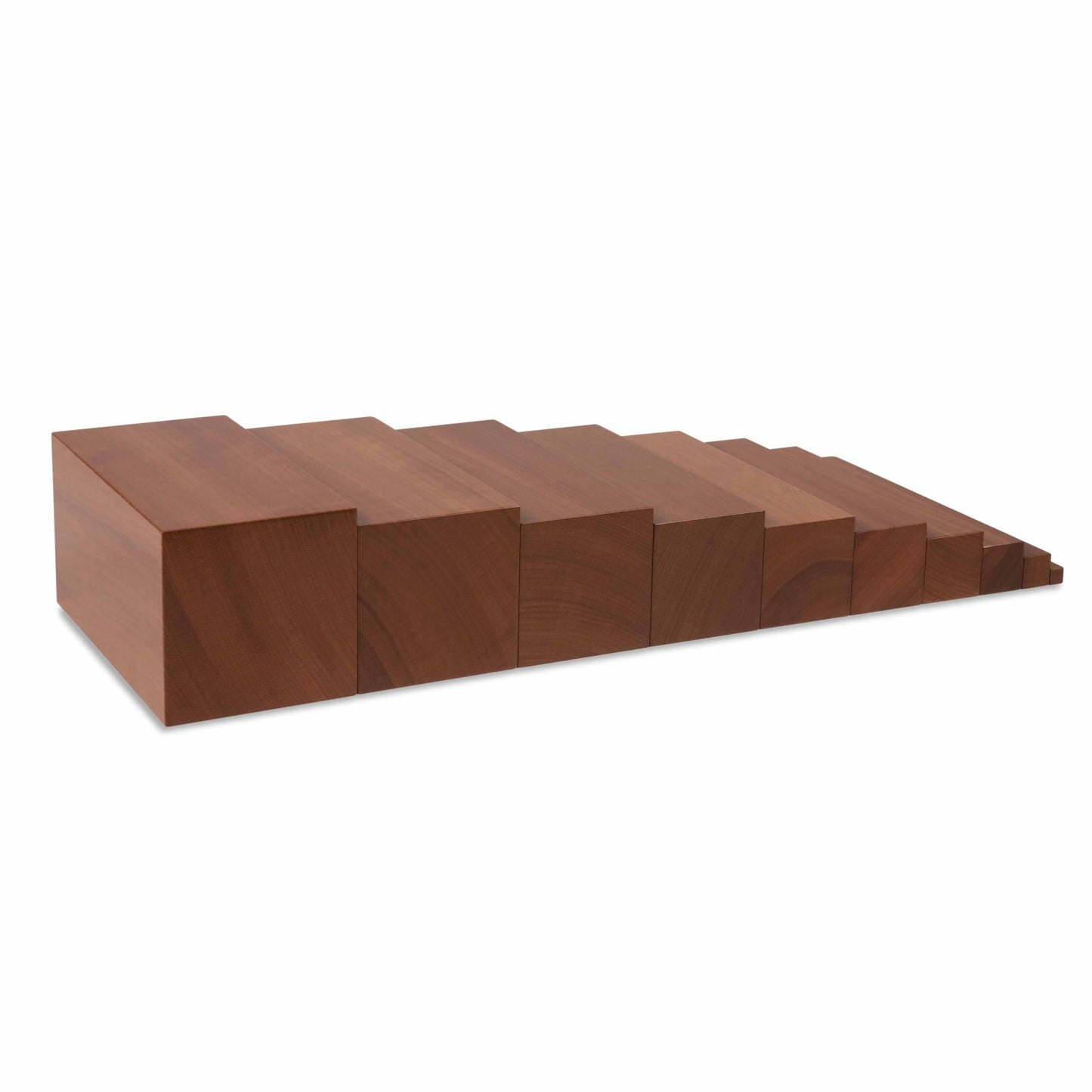 Nienhuis Montessori The Brown Stair (Clear Lacquer) 蒙特梭利教具- 棕色梯 (清漆)