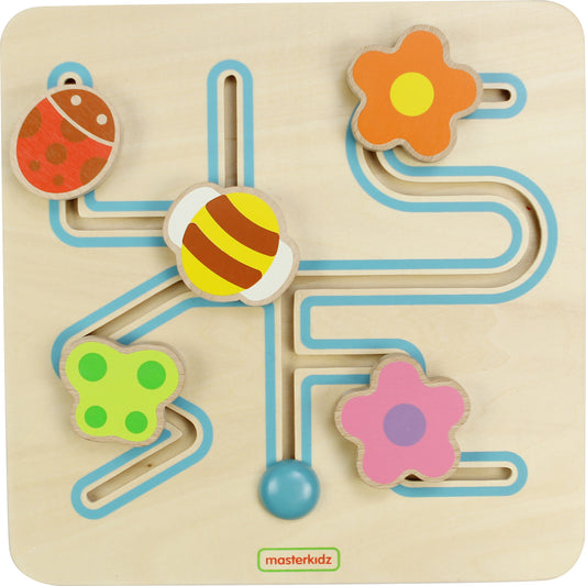 Masterkidz Insect Sliding Maze 昆蟲木塊迷宮板