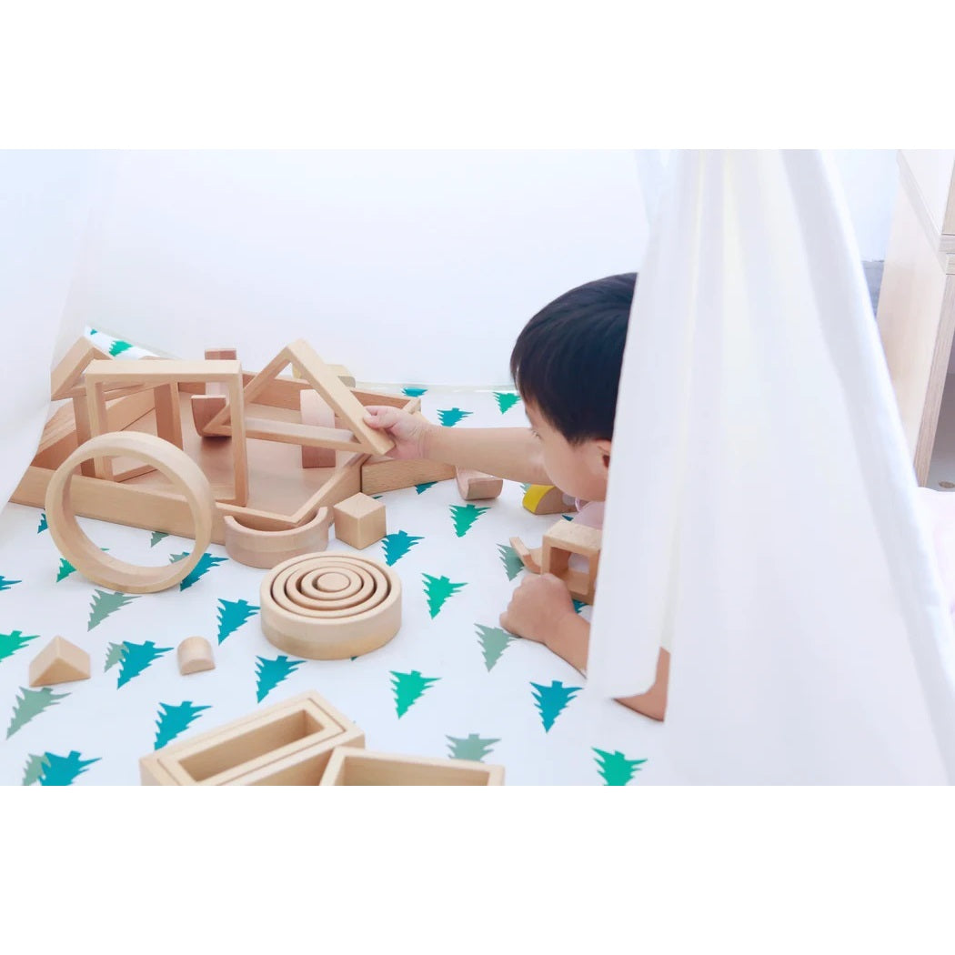 Vivaio Froebel Inspired PythagorasBlock Set 幾何體靈感積木套裝