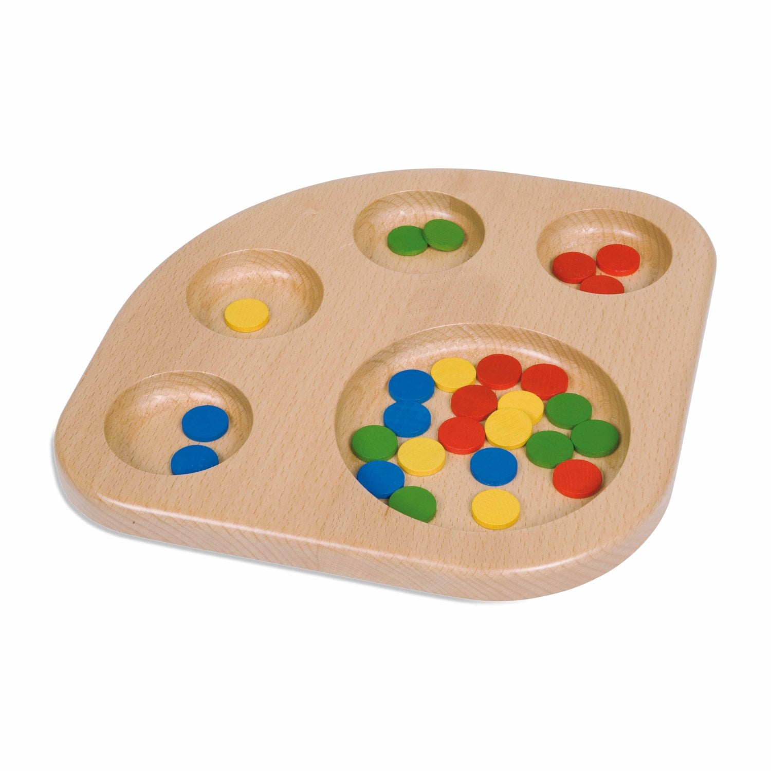Nienhuis Montessori Sorting Tray Age 1+ 蒙特梭利教具- 分類盤 不包含圓片 – MY SCHOOL BUS