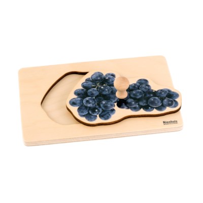 Nienhuis Montessori Toddler Puzzle: Grapes 蒙特梭利教具- 嬰幼兒拼圖：葡萄