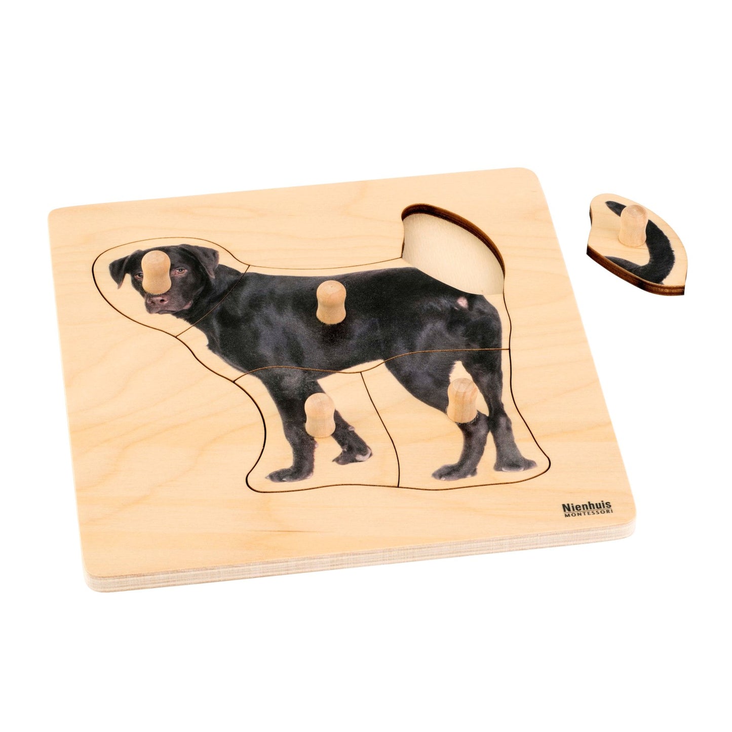 Nienhuis Montessori Toddler Puzzle: Dog 蒙特梭利教具- 嬰幼兒拼圖：狗