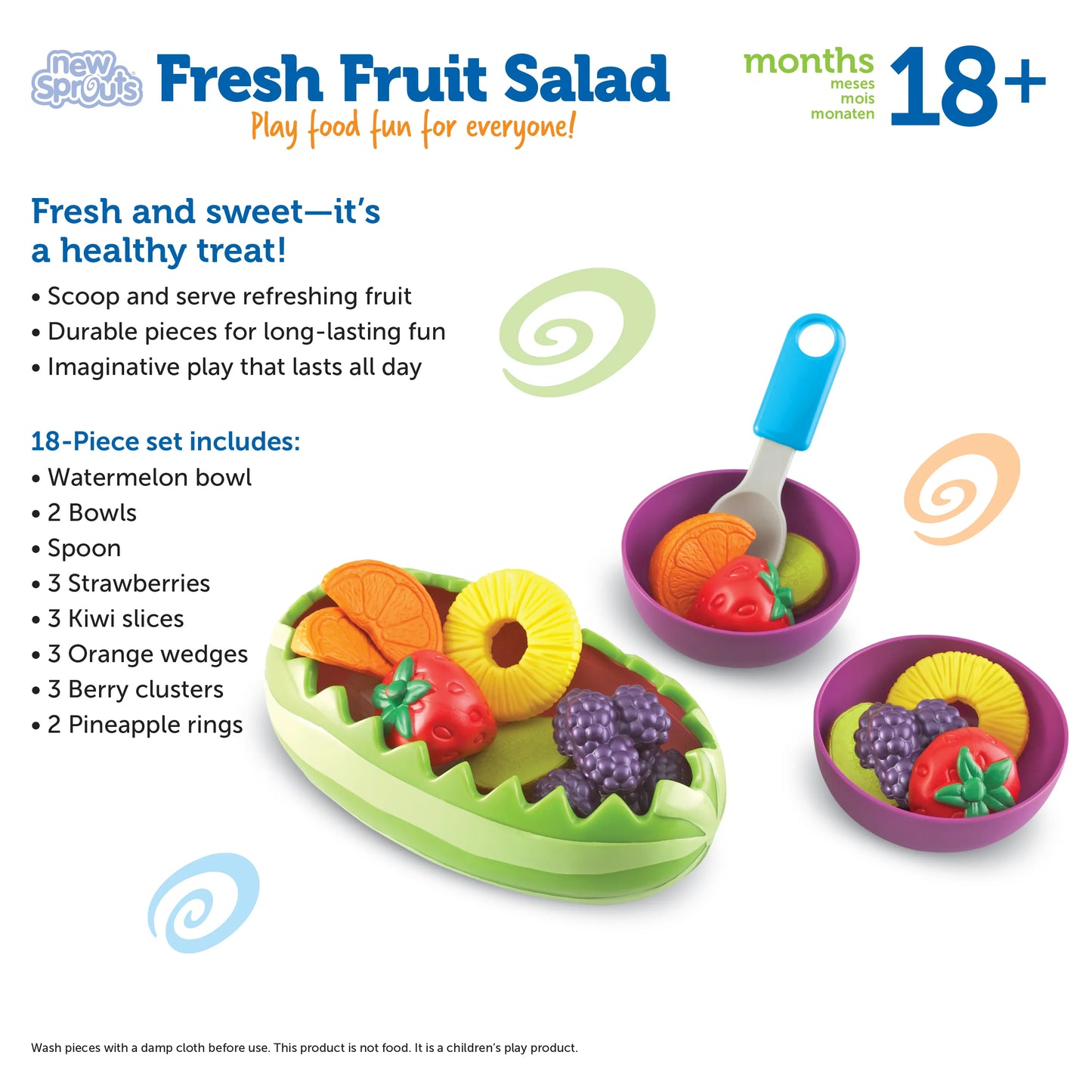 Learning Resources New Sprouts Fresh Fruit Salad Set 水果沙拉套裝