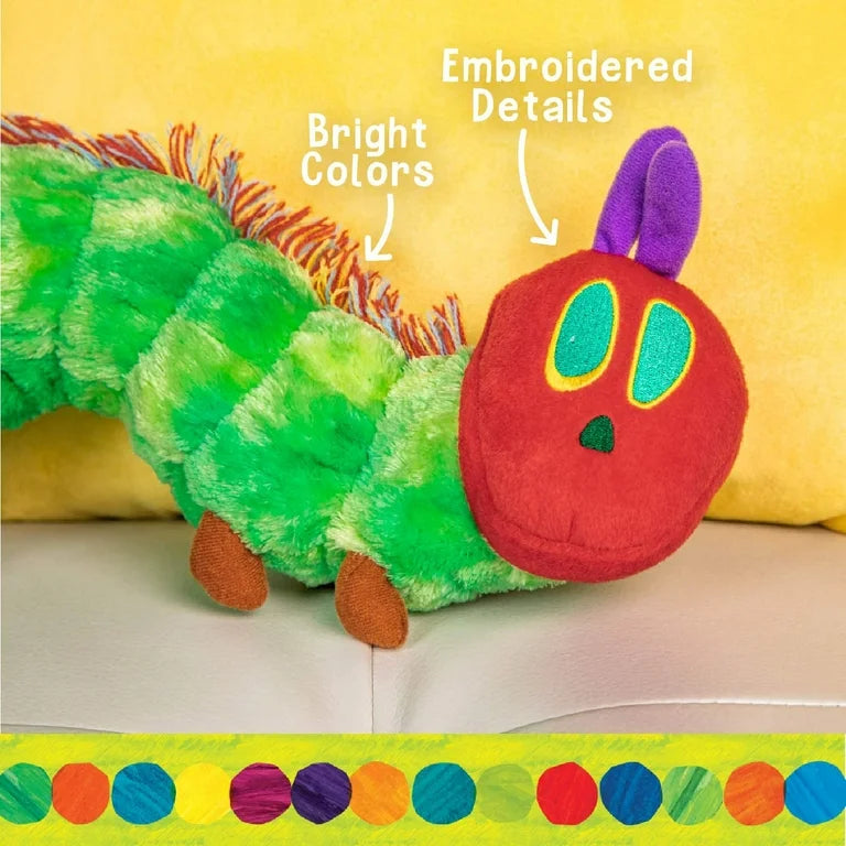 Kids Preferred Eric Carle Plush Caterpillar 42cm 艾瑞·卡爾 非常饑餓的毛毛蟲 毛絨玩具