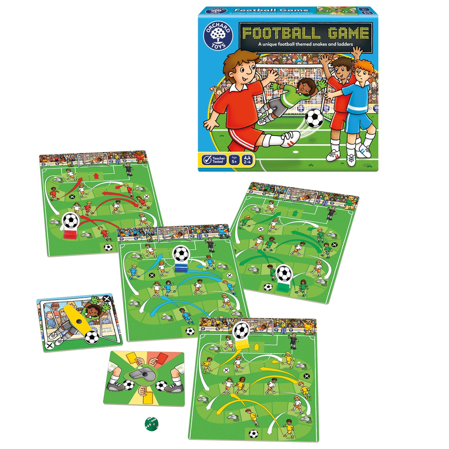 Orchard Toys Football Snakes and Ladders Game
