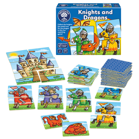 Orchard Toys Knights and Dragons Memory & Matching Game 騎士與龍 記憶與配對遊戲