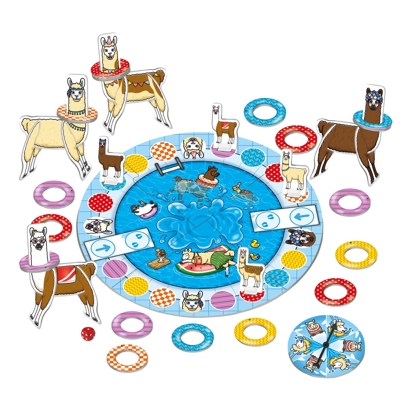 Orchard Toys Loopy Llamas Matching & Pegging Game 瘋狂大羊駝配對遊戲