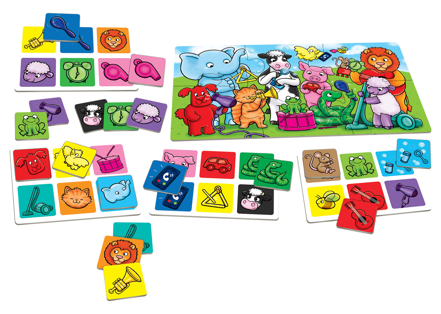 Orchard Toys First Sounds Lotto Game with Jigsaw Puzzle