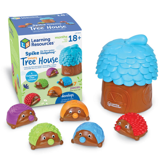 Learning Resources Spike the Fine Motor Hedgehog Sensory Tree House