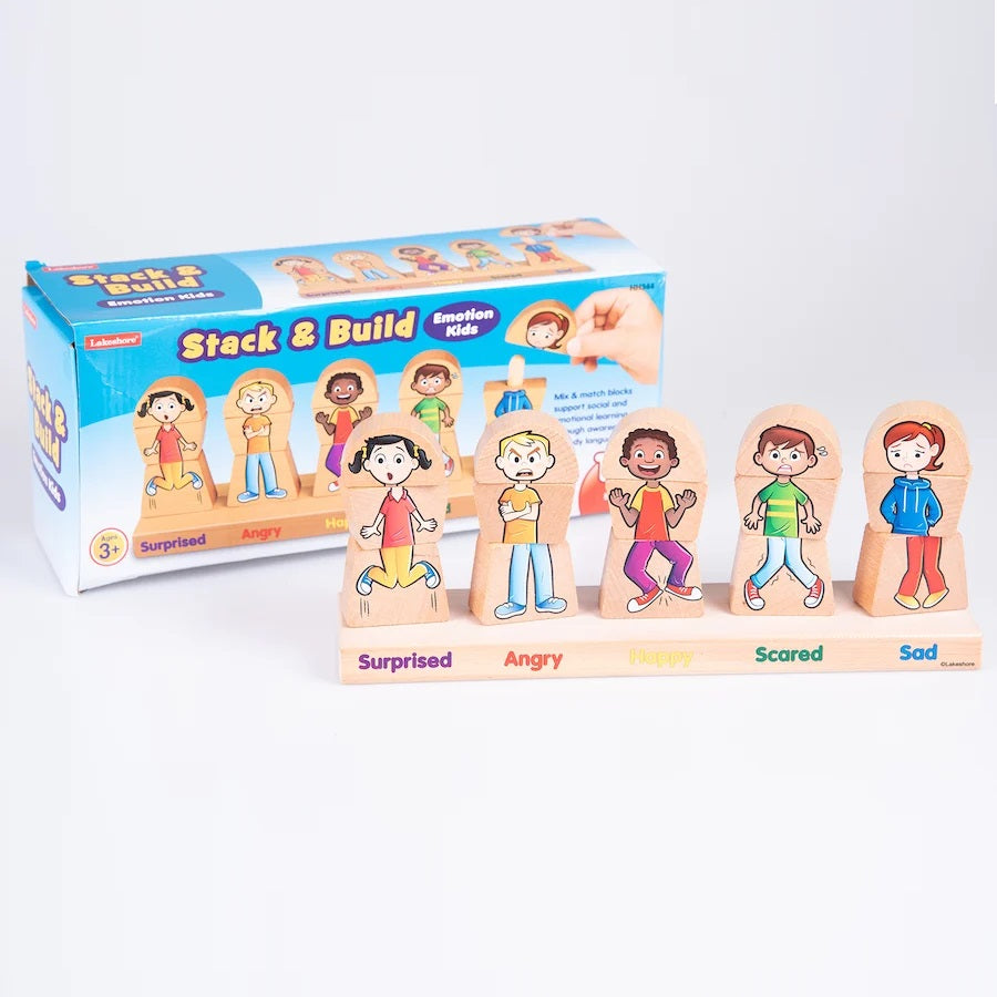 Stack Lakeshore Lakeshore Stack & Build Emotion Kids 情緒情緒疊疊遊戲遊戲 – MY SCHOOL BUS