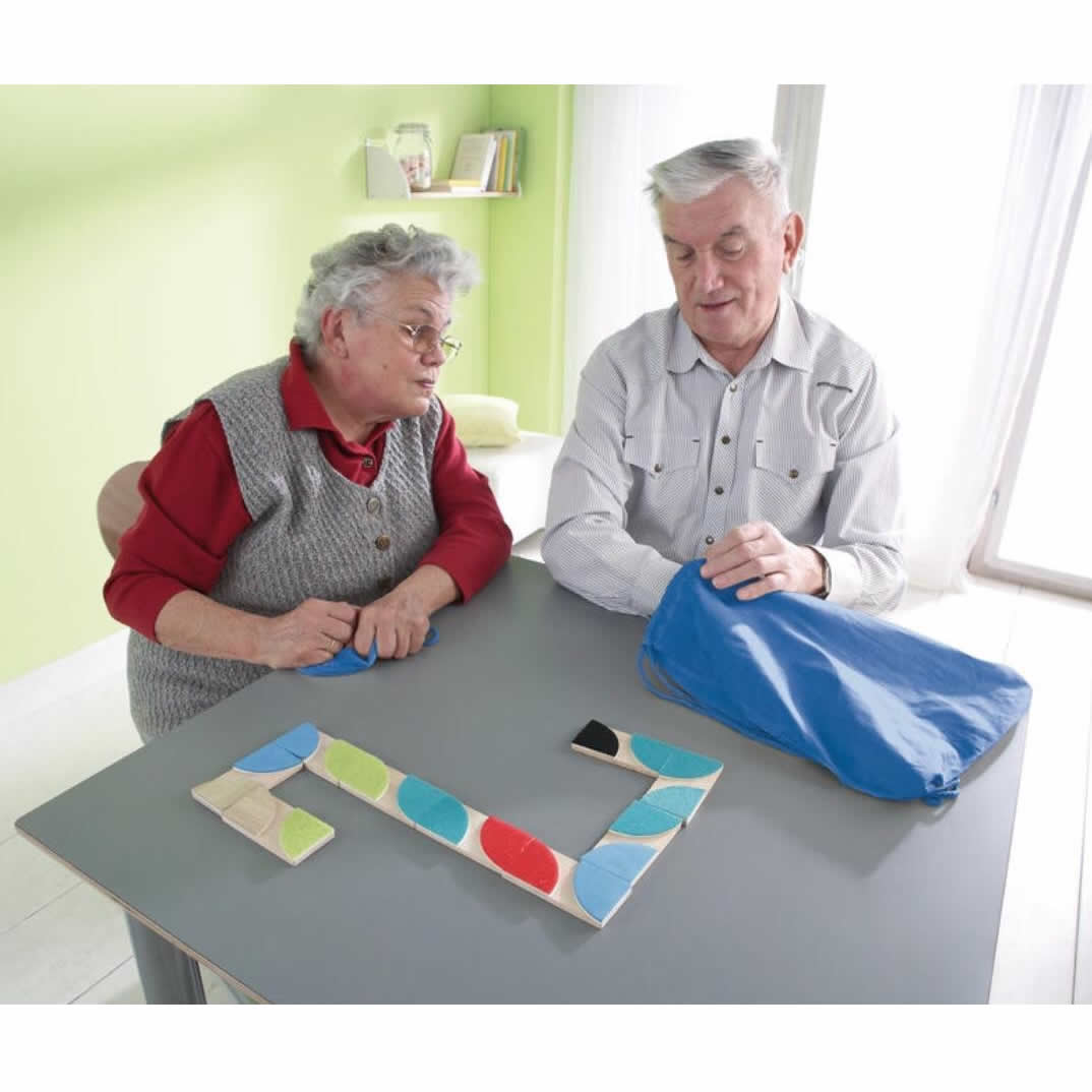 Haba Wehrfritz Touch Dominos 觸摸多米諾接龍 感官配對遊戲