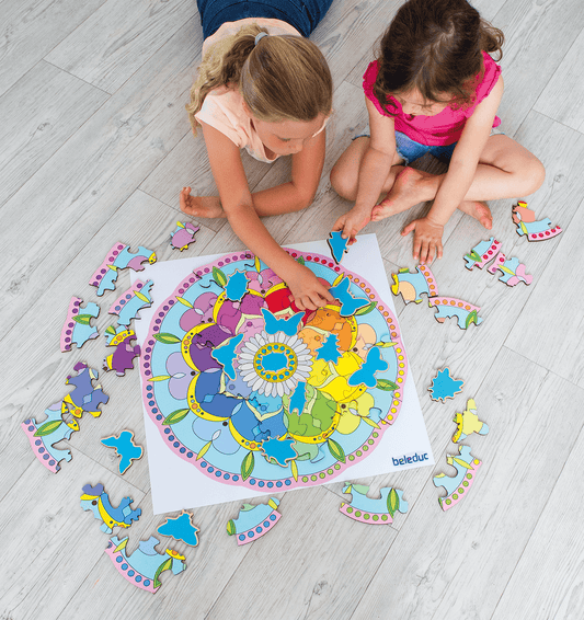 Beleduc Insect XXL Learning Puzzle 花園裡的昆蟲找找看大號拼圖